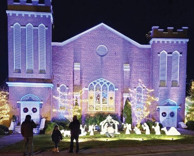 Liberty Christmas Lights Show