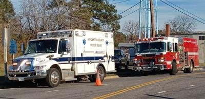 Two-vehicle accident on Confederate Boulevard