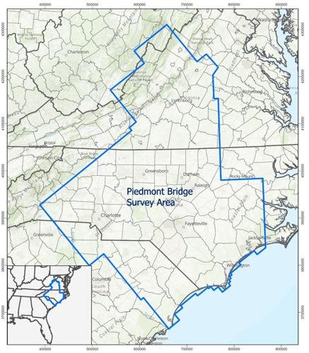 Appomattox among areas included in low-level airborne survey