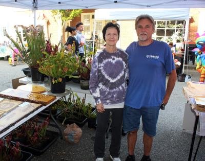 Rustburg vendor features carnivorous plants at Appomattox Railroad Festival