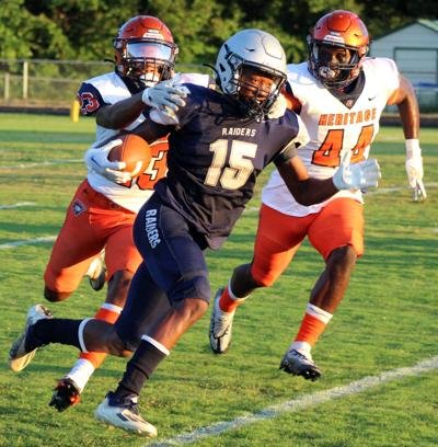 Raiders football looks to regroup at Lord Botetourt after loss to Heritage