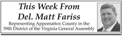 This Week from Del. Matt Fariss