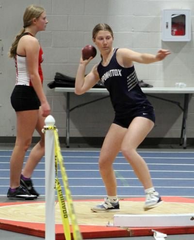 Raiders win four indoor track & field events at Heritage