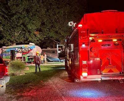 Concord Fire Department responds to Paradise Lake camper fire, Oxford Furnace Road ATV accident