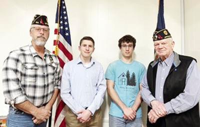 American Legion Post 104 names Boys State delegates