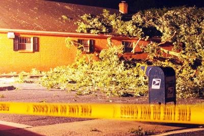 Pamplin post office damaged