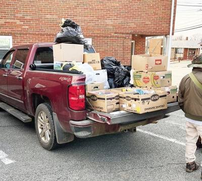 Militia completes food, clothing and toy drive