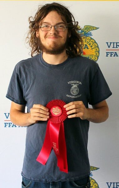 Swanberg places 2nd at FFA Small Engine event