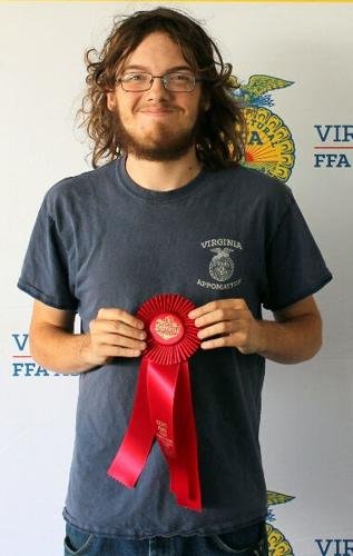 Swanberg places 2nd at FFA Small Engine event