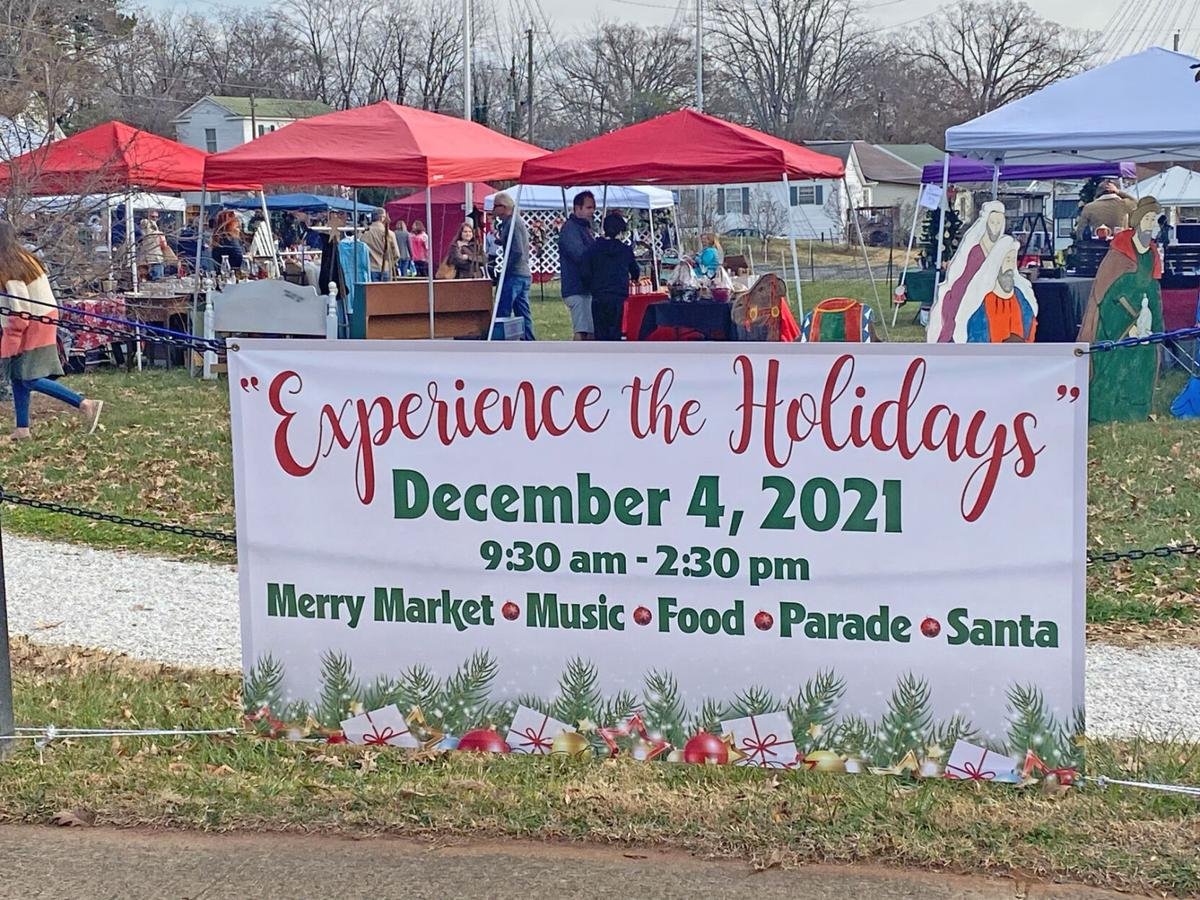 Experience the Holidays sign