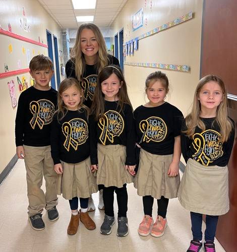 CCA first grader battling brain cancer supported