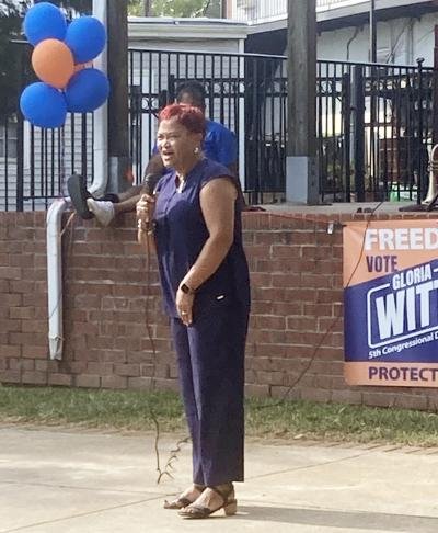 5th Congressional District candidate Gloria Witt visits Appomattox