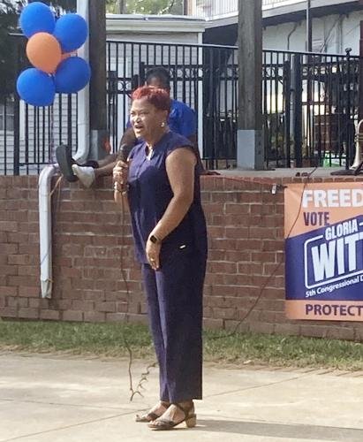 5th Congressional District candidate Gloria Witt visits Appomattox
