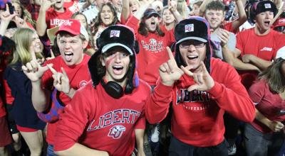 Liberty upsets BYU in historic victory; three ACHS grads participate for LU