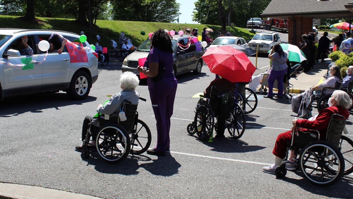 Appomattox Health and Rehab residents, staff treated with parade