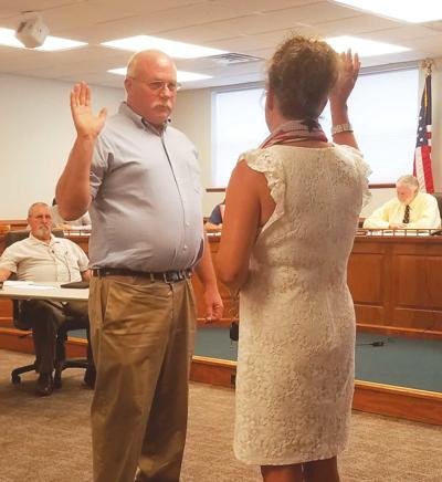 Newly elected Appomattox Mayor Richard Conner