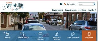 Town of Appomattox to begin New Year with new website