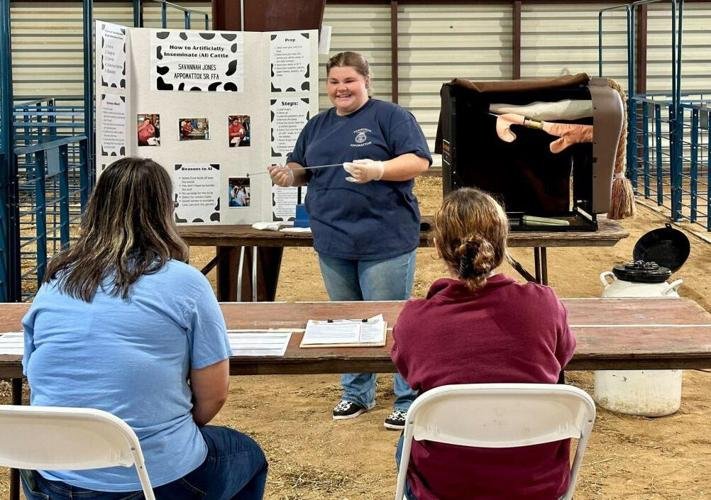 Appomattox wins FFA State Horticulture Demonstration contest; Harris is Artistic Arrangement state champ!