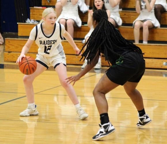 Raider girls basketball improves with season’s 5th win
